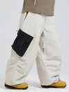 Men's Gsou Snow Mountain Chill Swag Cargo Pockets Snowboard Pants