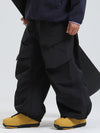 Men's Gsou Snow Urban Slope KneeFlex Cargo Pockets Baggy Snow Pants