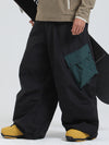 Men's Gsou Snow Mountain Chill Swag Cargo Pockets Snowboard Pants