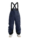 Women's Gsou Snow Durable Mountain Pro All Function Cargo Snow Bibs Pants