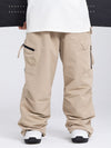 Men's Mountain Expedition Baggy Snow Pants with Side Cargo Pockets