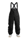 Women's Gsou Snow Durable Mountain Pro All Function Cargo Snow Bibs Pants