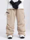 Men's Mountain Expedition Baggy Snow Pants with Side Cargo Pockets