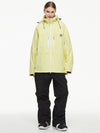 Men's Backcountry Mountain Windbreaker Thermal Snow Suits with Overalls Bibs