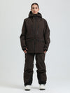 Women's Gsou Snow Durable Mountain Pro All Function Cargo Snow Suit