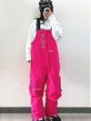 Women's John Snow Unisex Urban Vibe Freestyle Snowboard Bib Pants