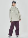 Women's Baggy Freerider Anorak Jacket with Cargo Swag Snowboard Pants