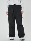 Women's Mountain Expedition Baggy Snow Pants with Side Cargo Pockets