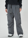 Women's Mountain Expedition Baggy Snow Pants with Side Cargo Pockets