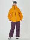 Women's Mountain Breaker Anorak Snowboard Jacket with Swag Cargo Snow Pants