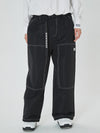 Women's Mountain Freerider Denim Cargo Pants Baggy Snowboard Pants