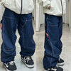 Men's John Snow ChillTrack Oversize Baggy Snowboard Pants Cargo Denim Jeans