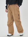 Women's Mountain Expedition Baggy Snow Pants with Side Cargo Pockets