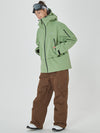 Women's Mountain Breaker Anorak Snowboard Jacket with Swag Cargo Snow Pants