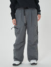 Women's Mountain Expedition Baggy Snow Pants with Side Cargo Pockets