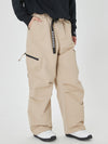 Women's Mountain Expedition Baggy Snow Pants with Side Cargo Pockets