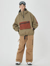 Women's Winter Bomber Snow Jacket with Prime Cargo Baggy Snowboard Pants