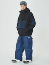 Men's Mountain Freerider Freestyle Ski Suit Baggy Snow Jacket & Pants