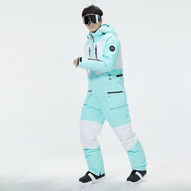 Outop Sports Store 2023 New Ski Suit Men One Piece Snowboard Wear