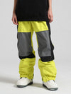 Women's Gsou Snow Winter Track Block Snow Pants