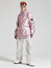 Women's Gsou Snow Neon Holographic Cargo Snowsuit