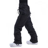 Men's RIIVIYELE Winter Sky Cargo Snow Pants Bibs